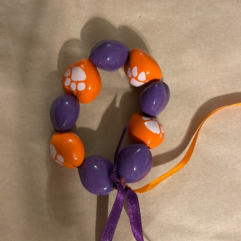 Ladies Clemson Bracelet